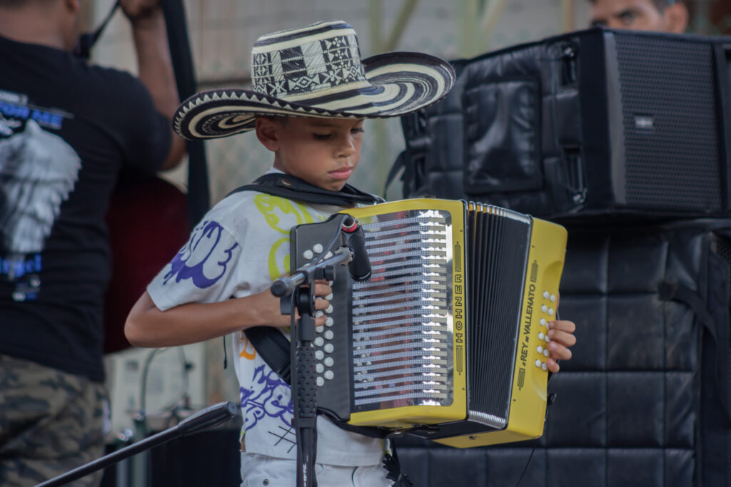 Acordeonero infantil